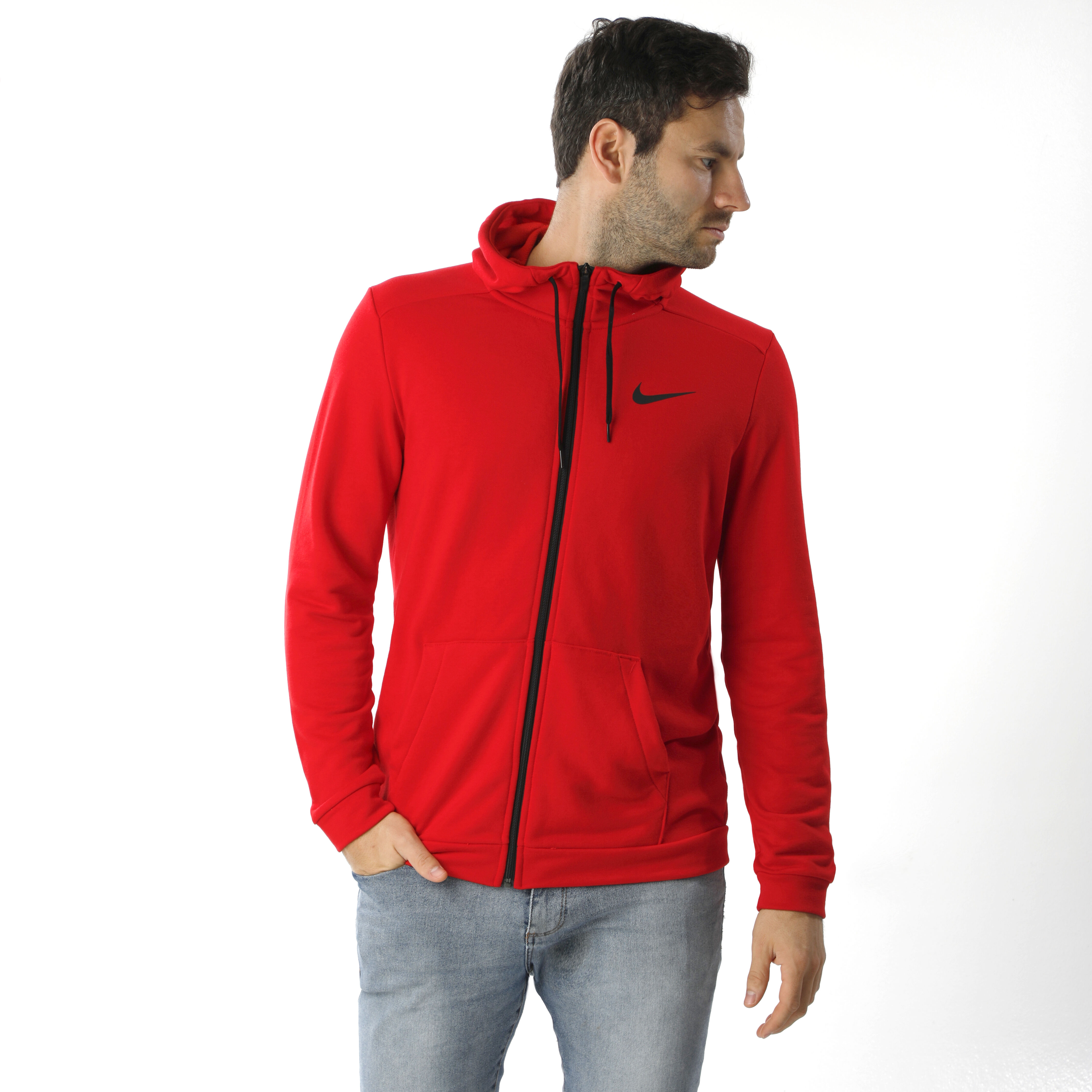 Buy Nike Dri Fit Zip Hoodie Men Red Black online Tennis Point UK