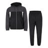 Urban Colorblock Tracksuit Men-Dark Grey