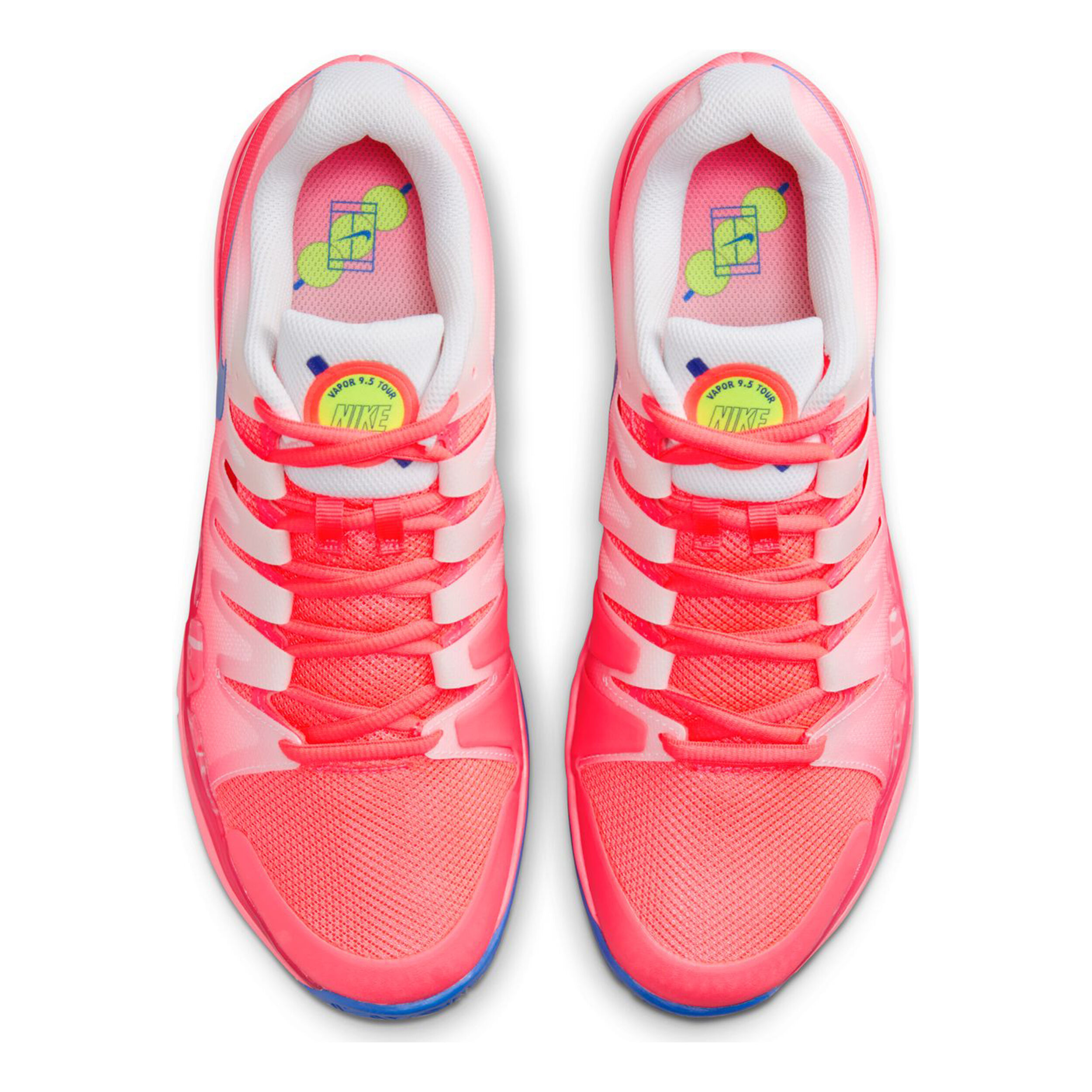 Air Zoom Court Vapor 9.5 Tour All Court Shoe Men Coral Blue