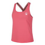 Quiet Please Clothing Quiet Please Endlessly Serve & Volley 2.0 Tank Top Women-Coral,Multicoloured