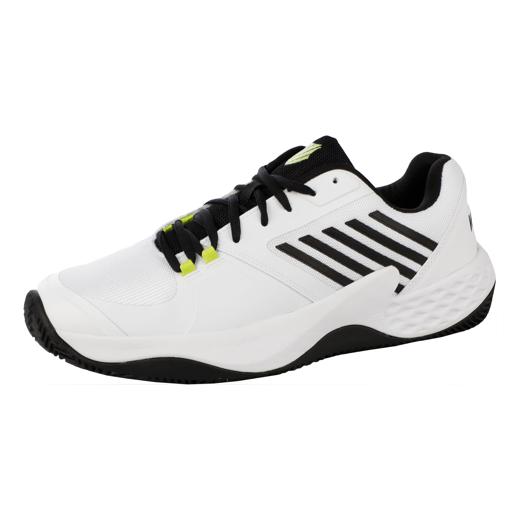 buy K Swiss Aero Court HB Clay Court Shoe Men White Black online