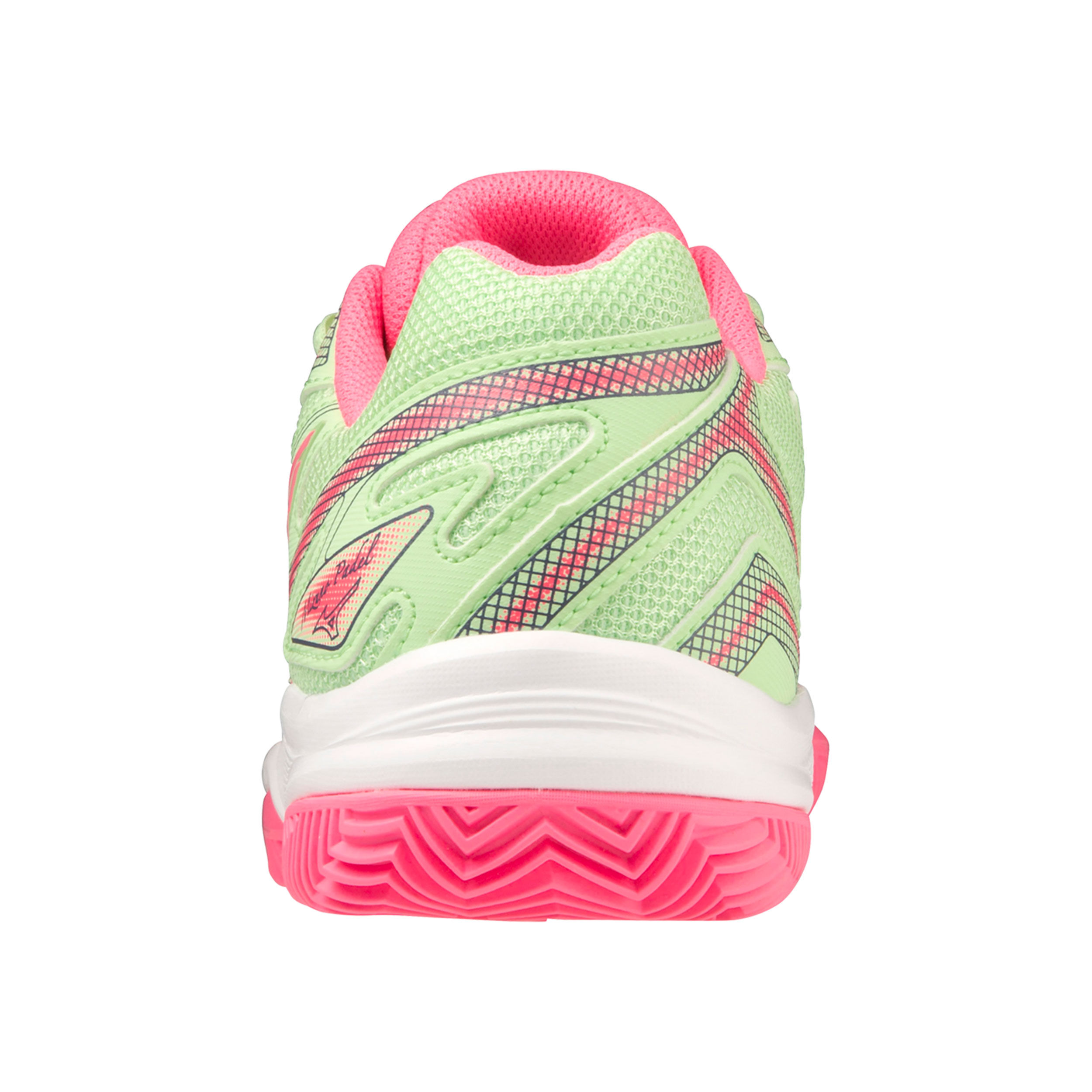 Pink and green tennis shoes store