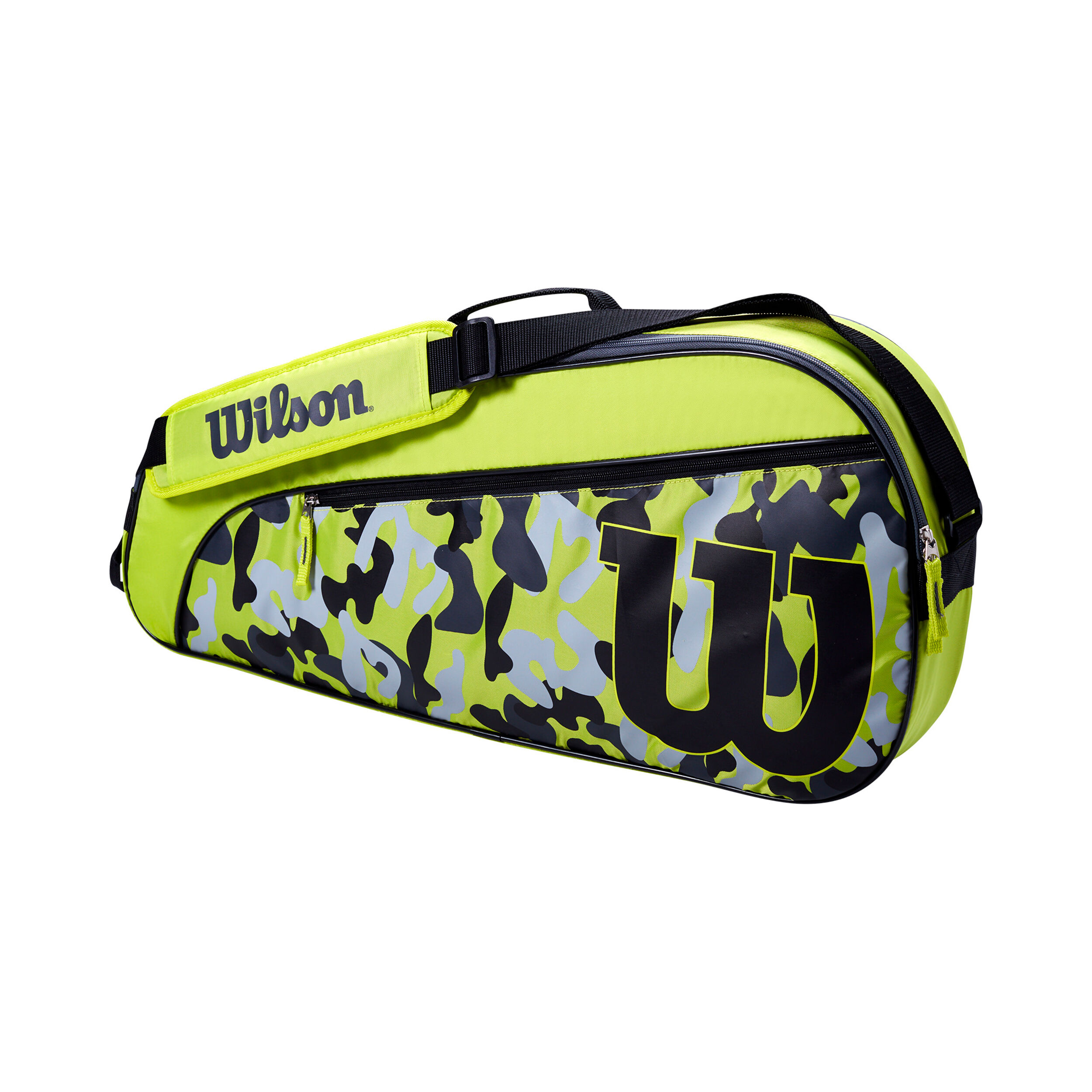 Buy Wilson Junior 3 Pack Racket Bag Yellow Multicoloured online Tennis Point UK