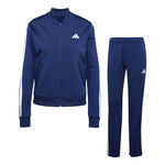 adidas Tennis apparel adidas 3 Stripes Tracksuit Women-Dark Blue