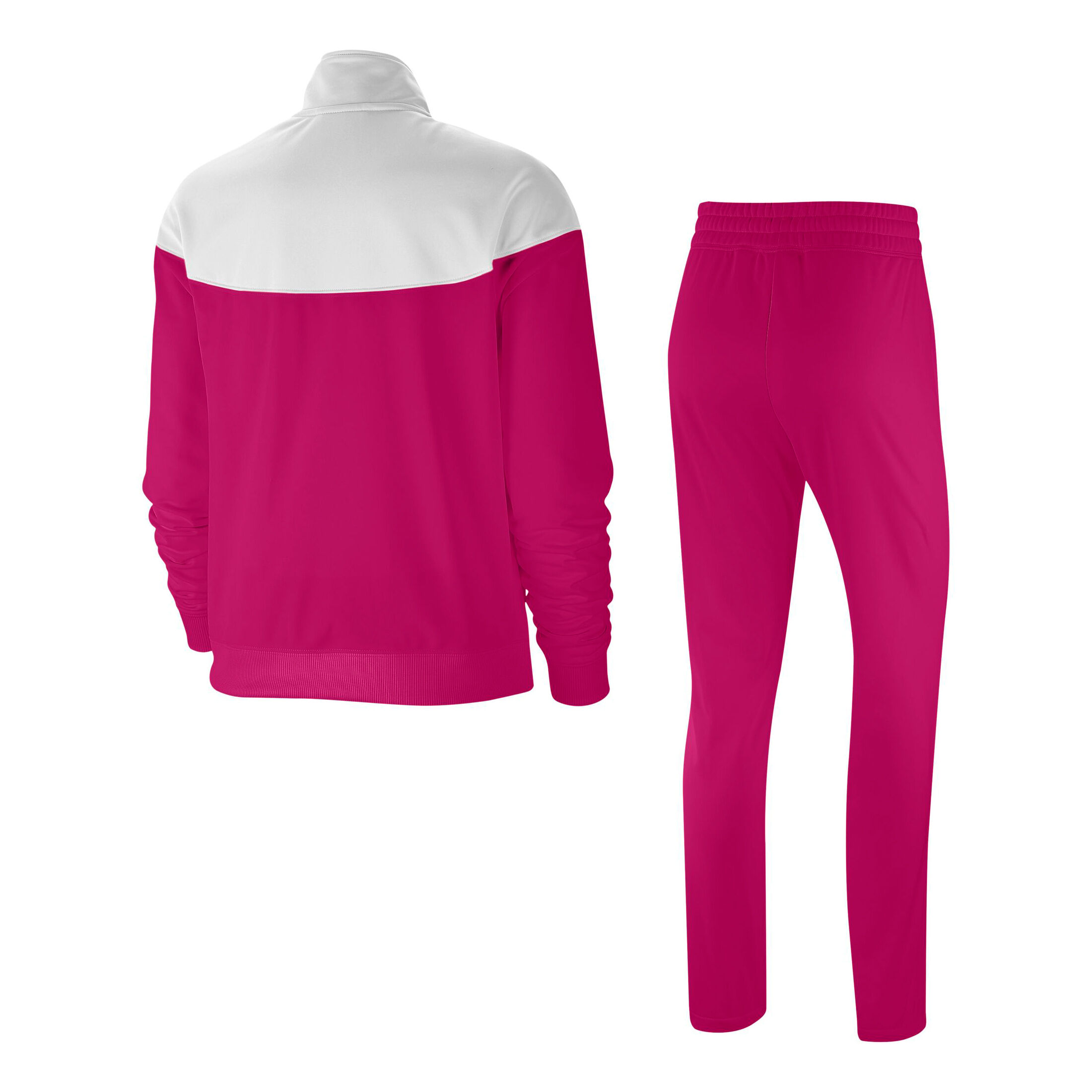 Pink and white nike tracksuit 2025