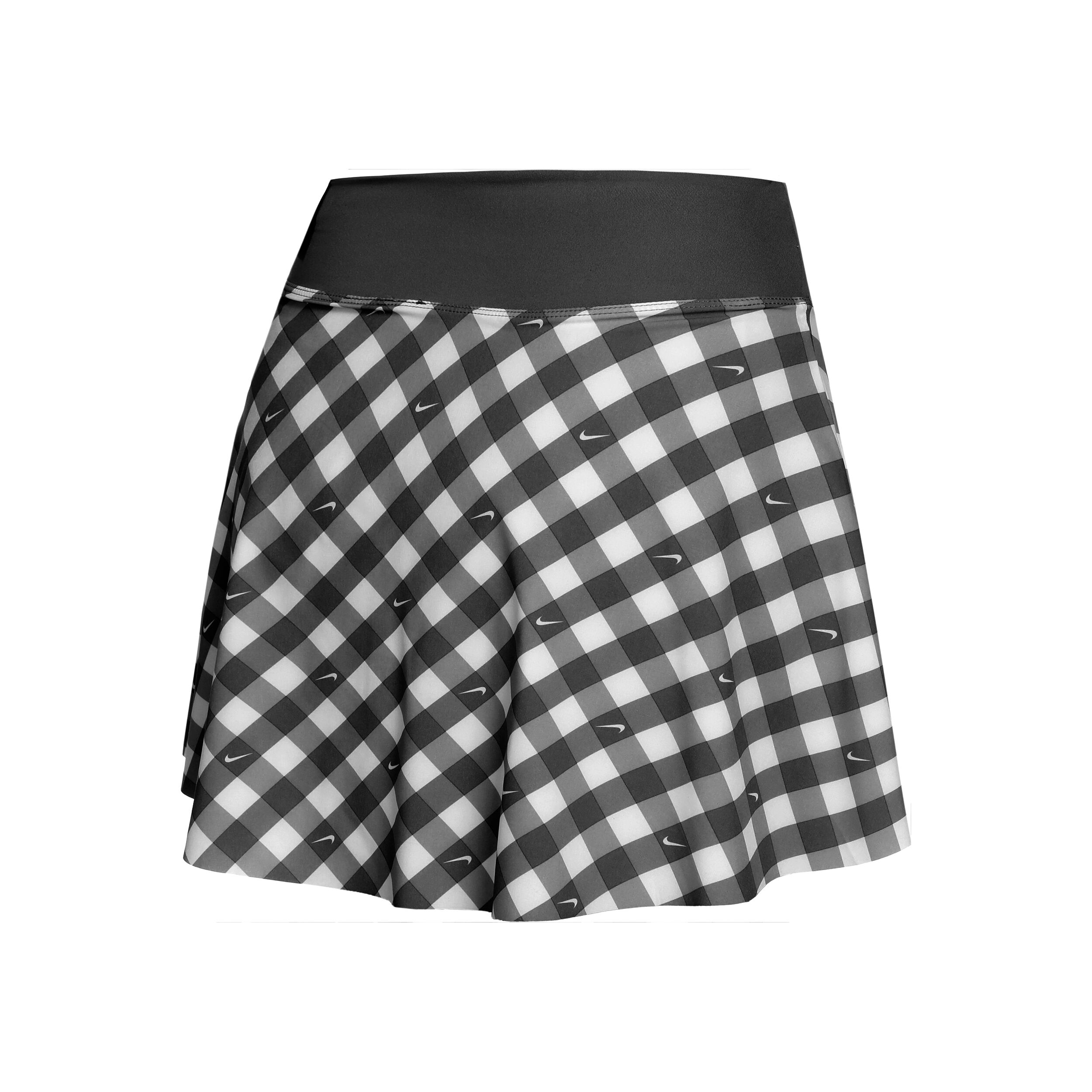 Black and white checkered skirt nike cheap