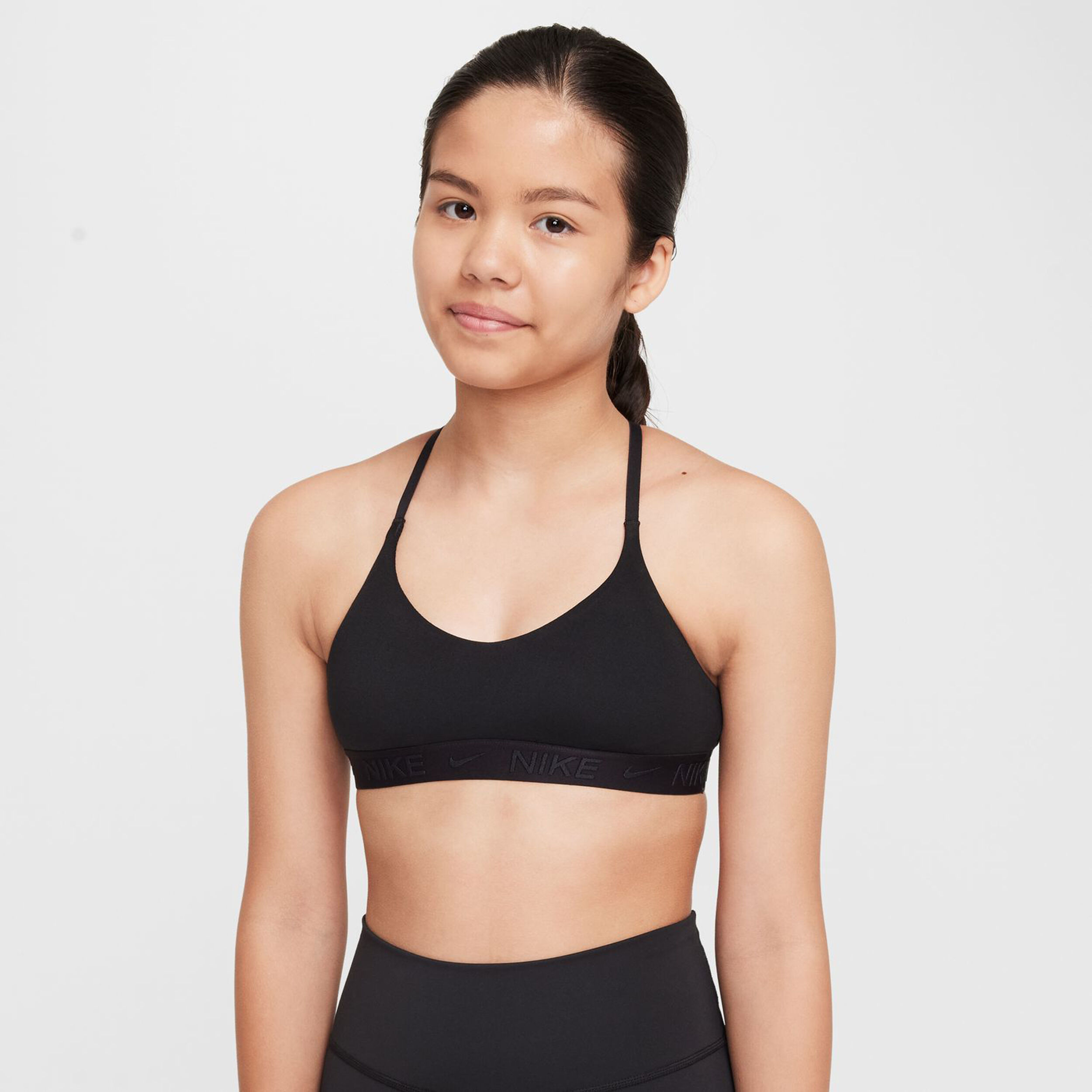Buy Nike Dri Fit Indy Sports Bras Girls Black online Tennis Point UK