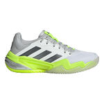 adidas Tennis shoes adidas Barricade 13 Clay Court Shoe Women-White,Lime