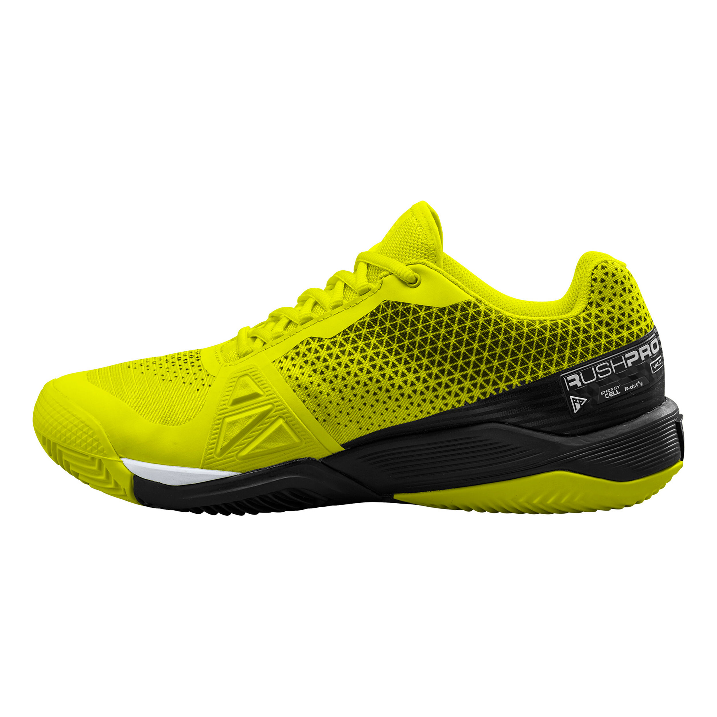 Buy Wilson Rush Pro 4.0 Clay Court Shoe Men Neon Yellow Black