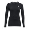 Authentics Crew Long Sleeve Women-Black