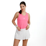 BIDI BADU Tennis apparel BIDI BADU Crew Racerback Tank Top Women-pink