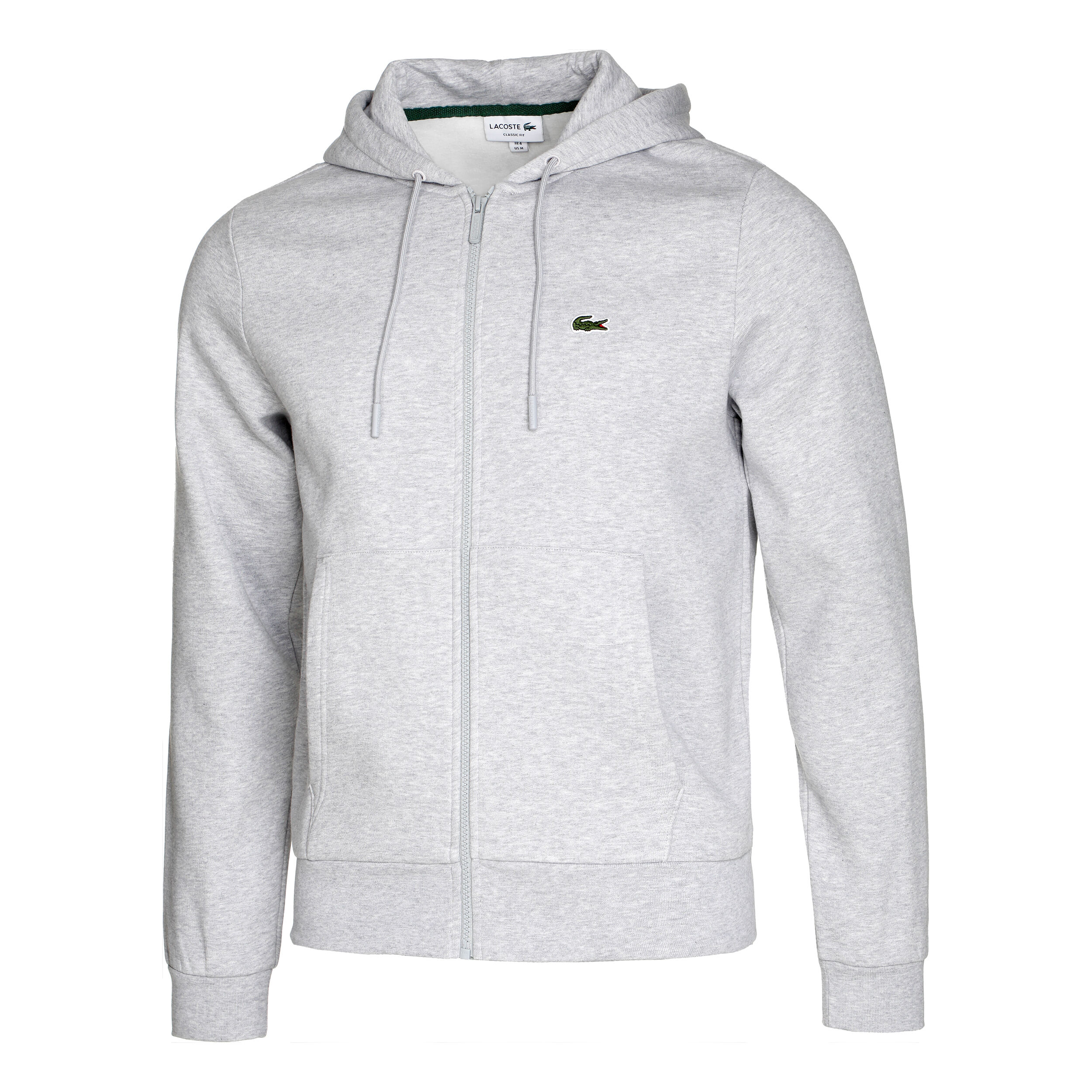 Buy Lacoste Classic Zip Hoodie Men Grey online Tennis Point UK