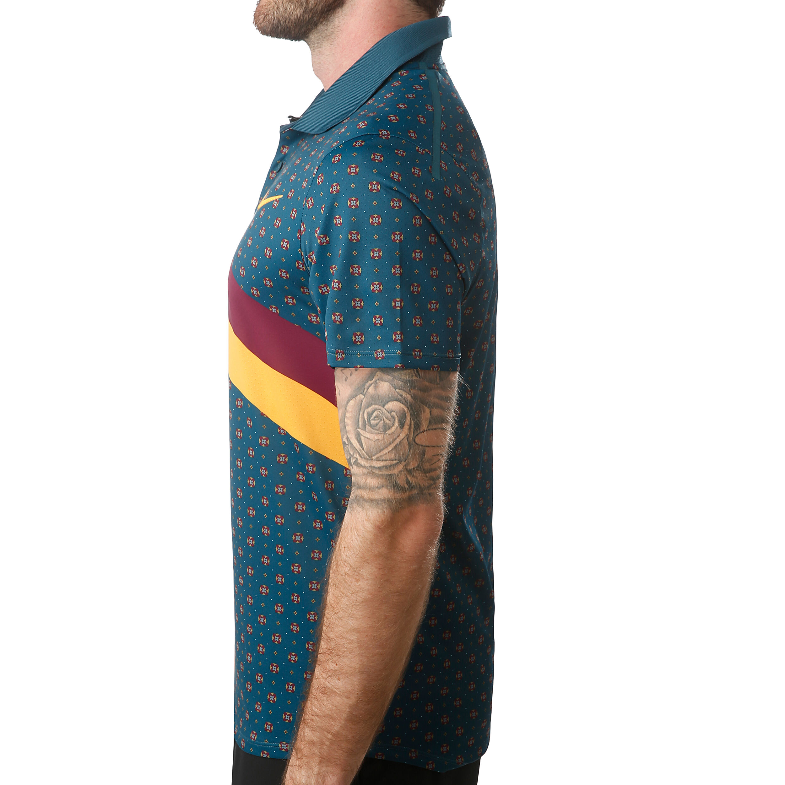 Buy Nike Court Polo Men Dark Blue Orange online Tennis Point UK