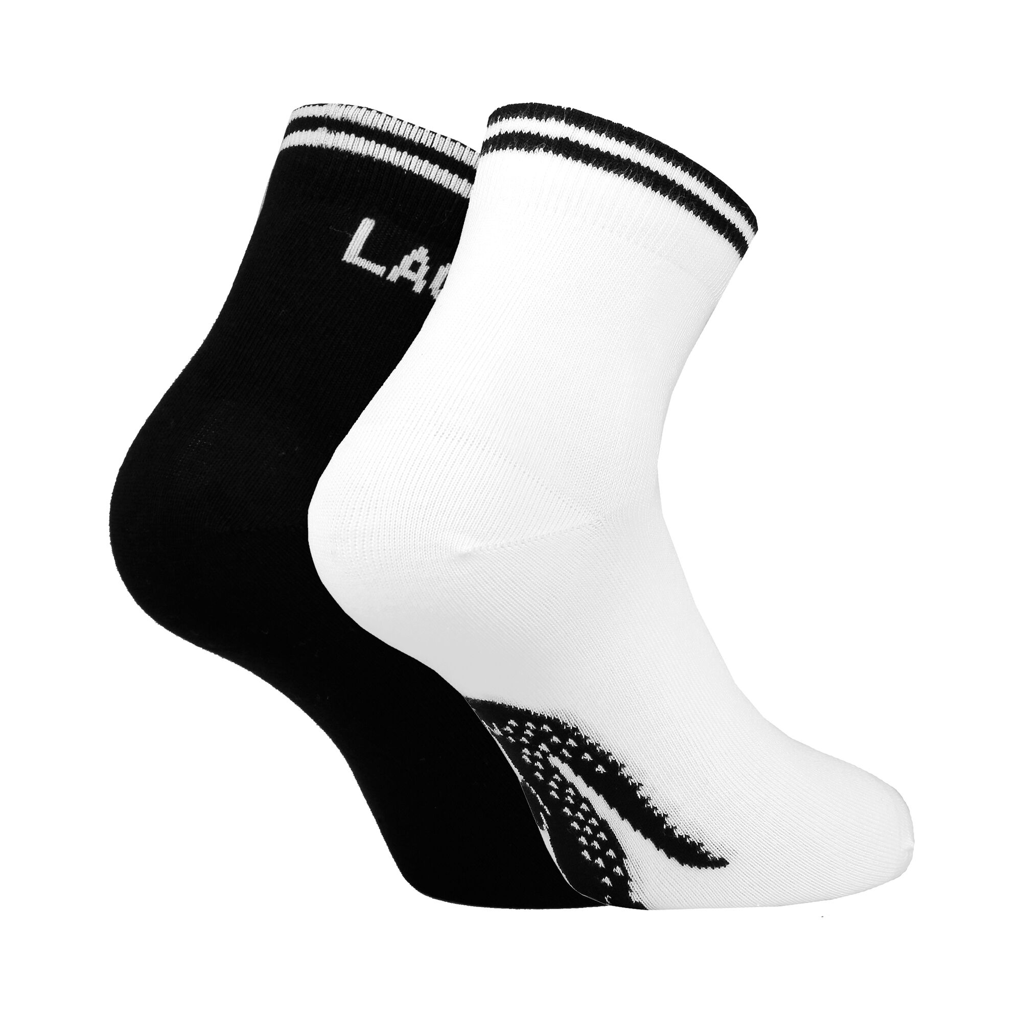 buy Lacoste Classic Tennis Socks 2 Pack Men Black, White online