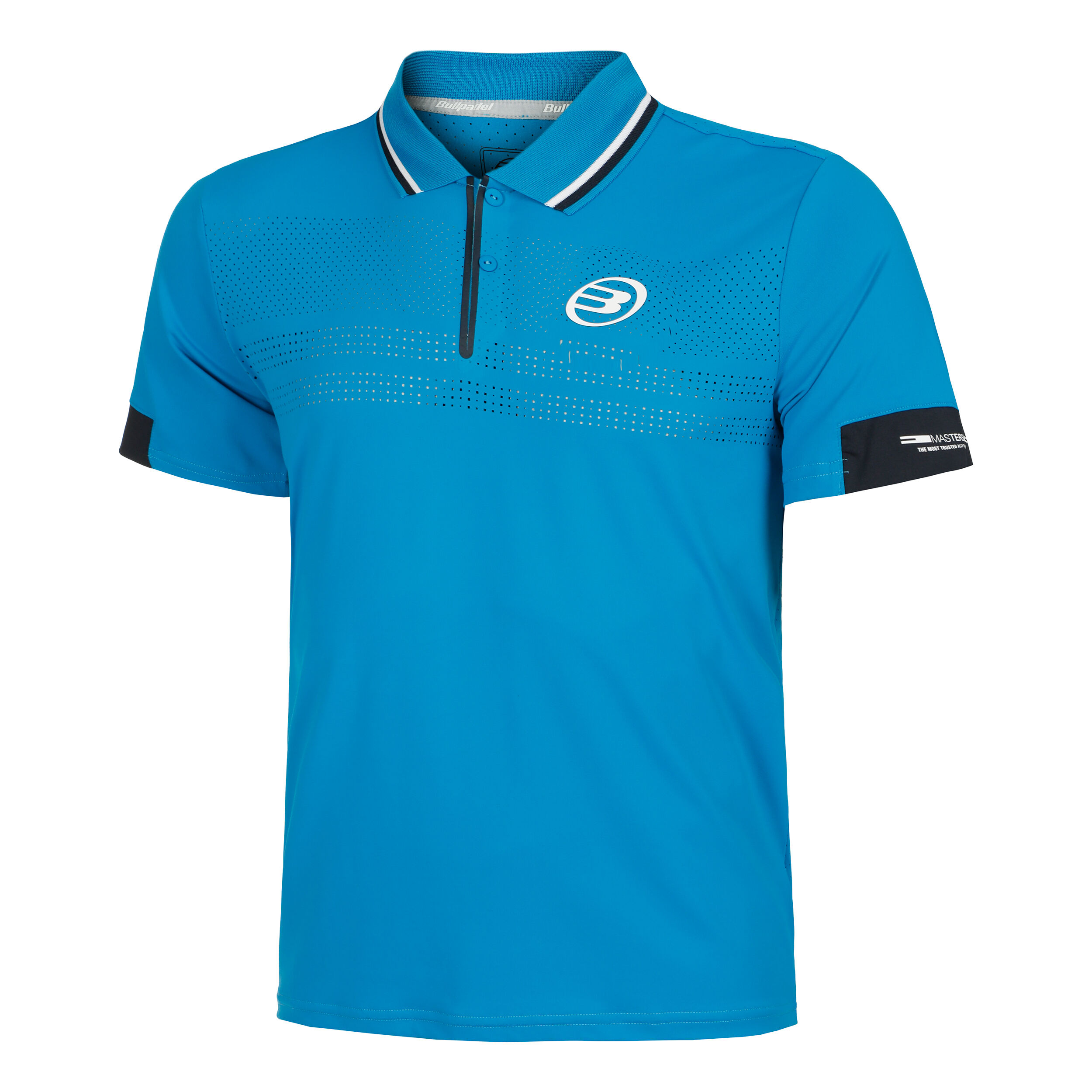Buy Bullpadel Nejo Polo Men Blue online Tennis Point UK