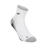 Performance Run Quarter Running Socks - white, black