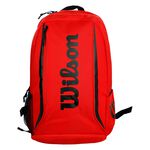 Wilson EMEA Reflective Backpack red/black