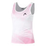 Spirit II Tank Top Women-White,Pink