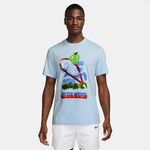Nike Clothing Nike Court T-Shirt Men-Light Blue,Multicoloured