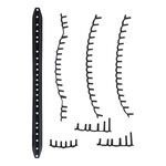 Babolat Racket accessories Babolat Pure Aero Rafa Origin Grommet Set-Dark Blue