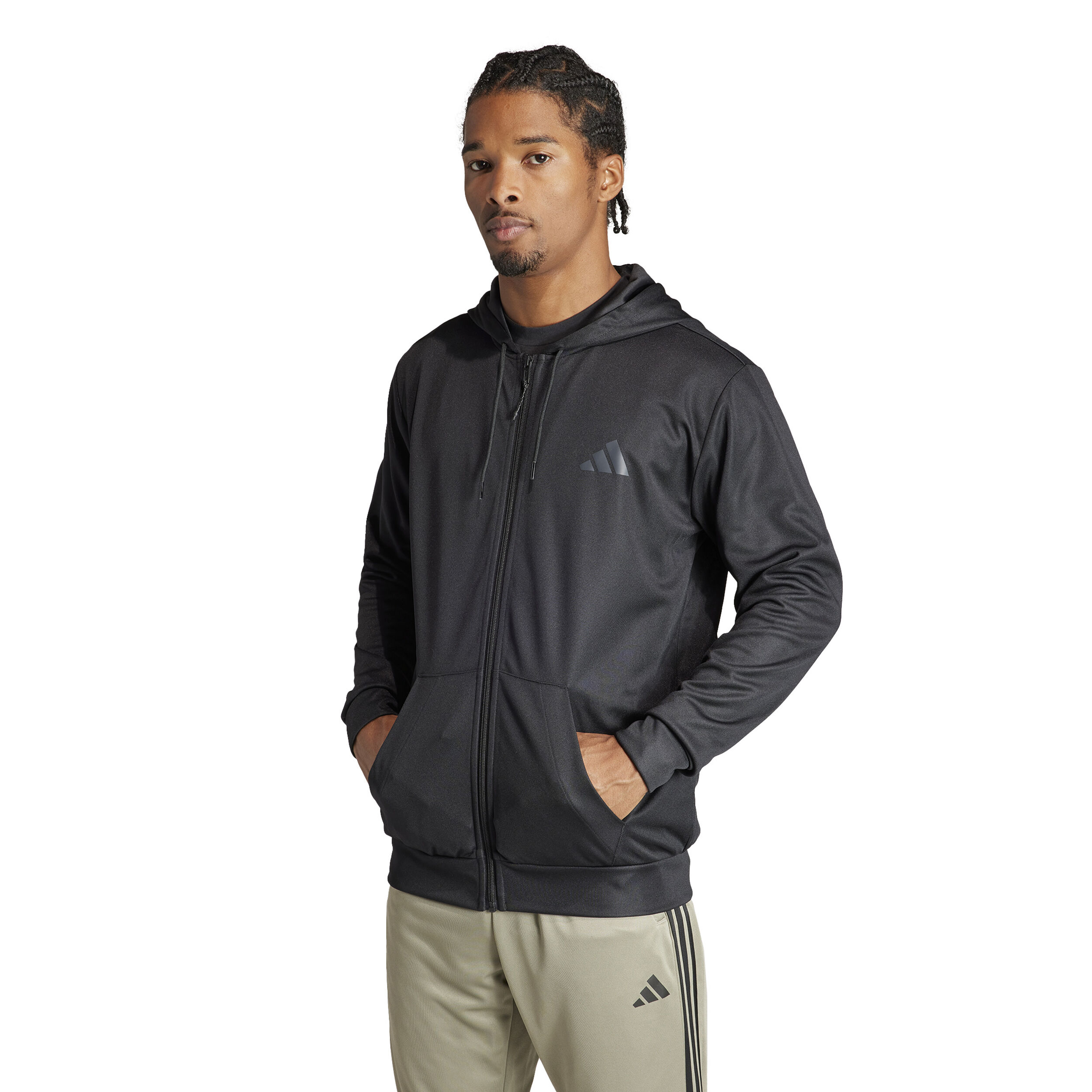 Buy adidas Essentials Sea Zip Hoodie Men Black online Tennis Point UK