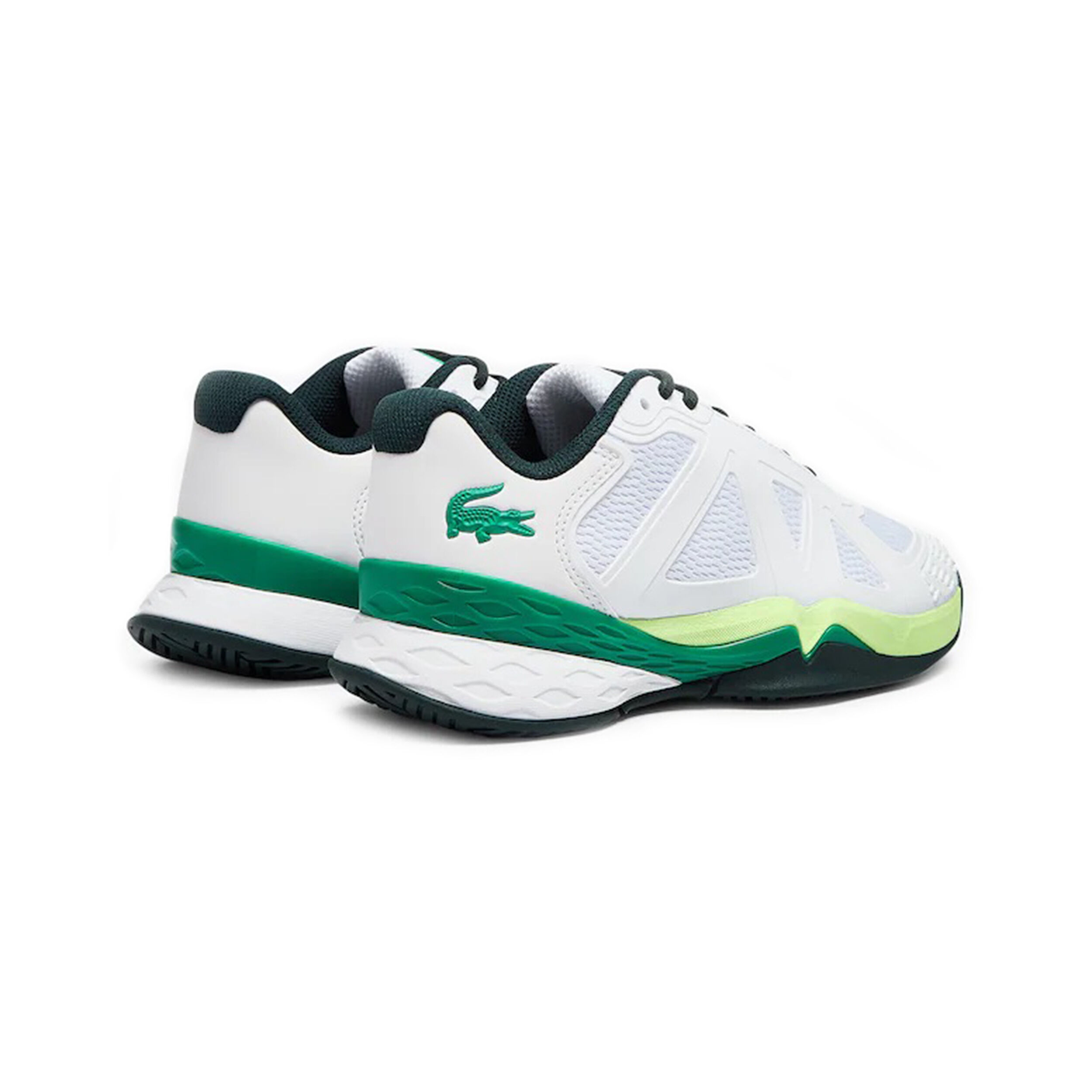 Buy Lacoste LC Scale II Hard Court Shoe Women White, Dark Green online |  Tennis Point UK