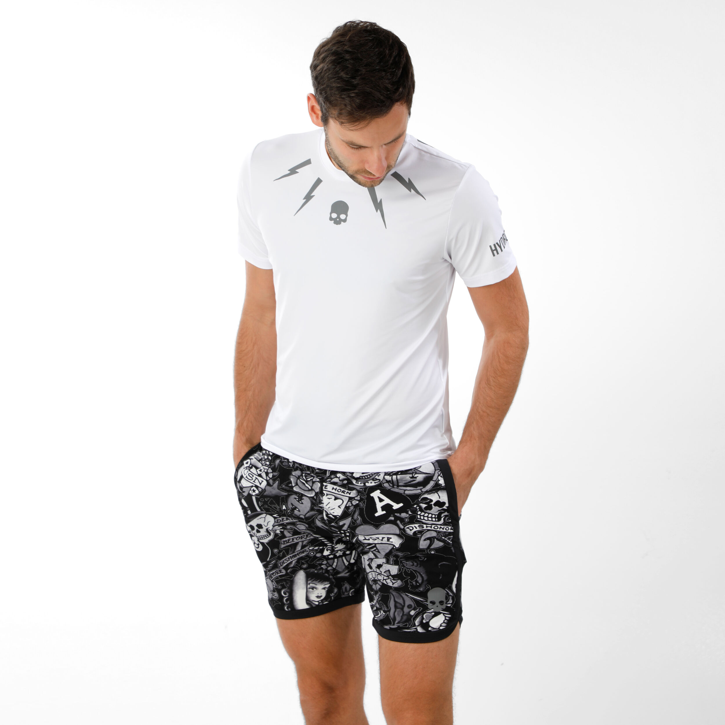 Hydrogen tennis shorts clearance