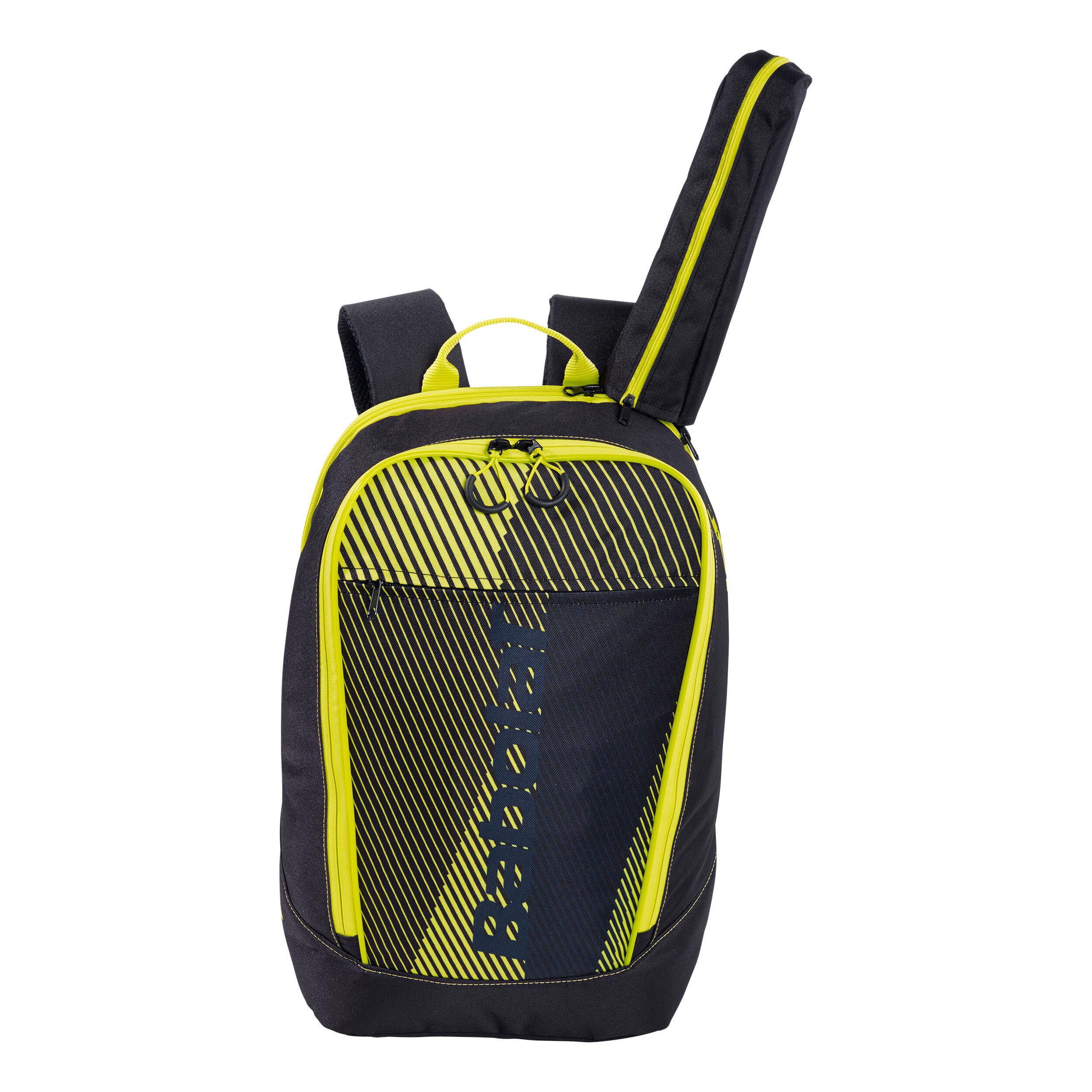 Essential Classic Club Backpack Black Yellow