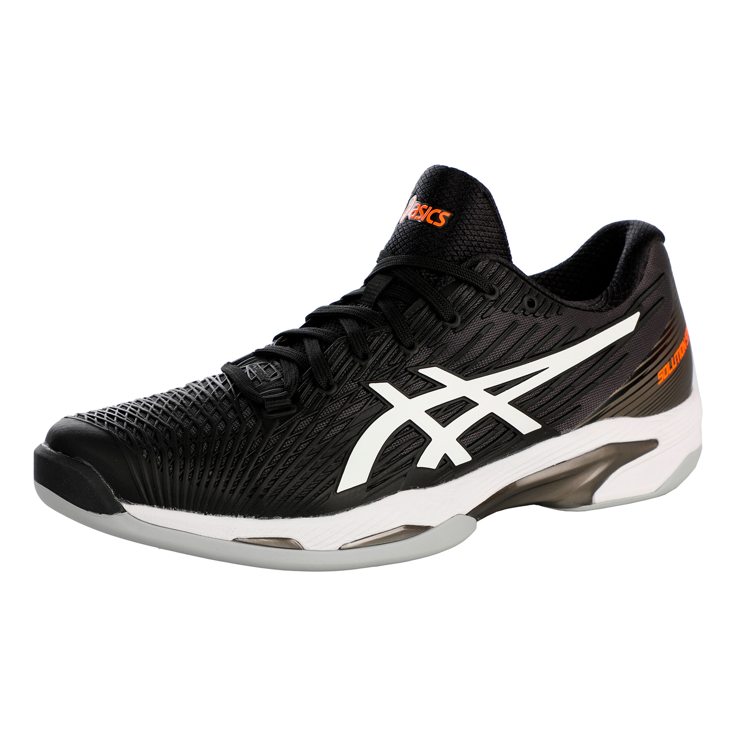 Asics solution speed ff black sales