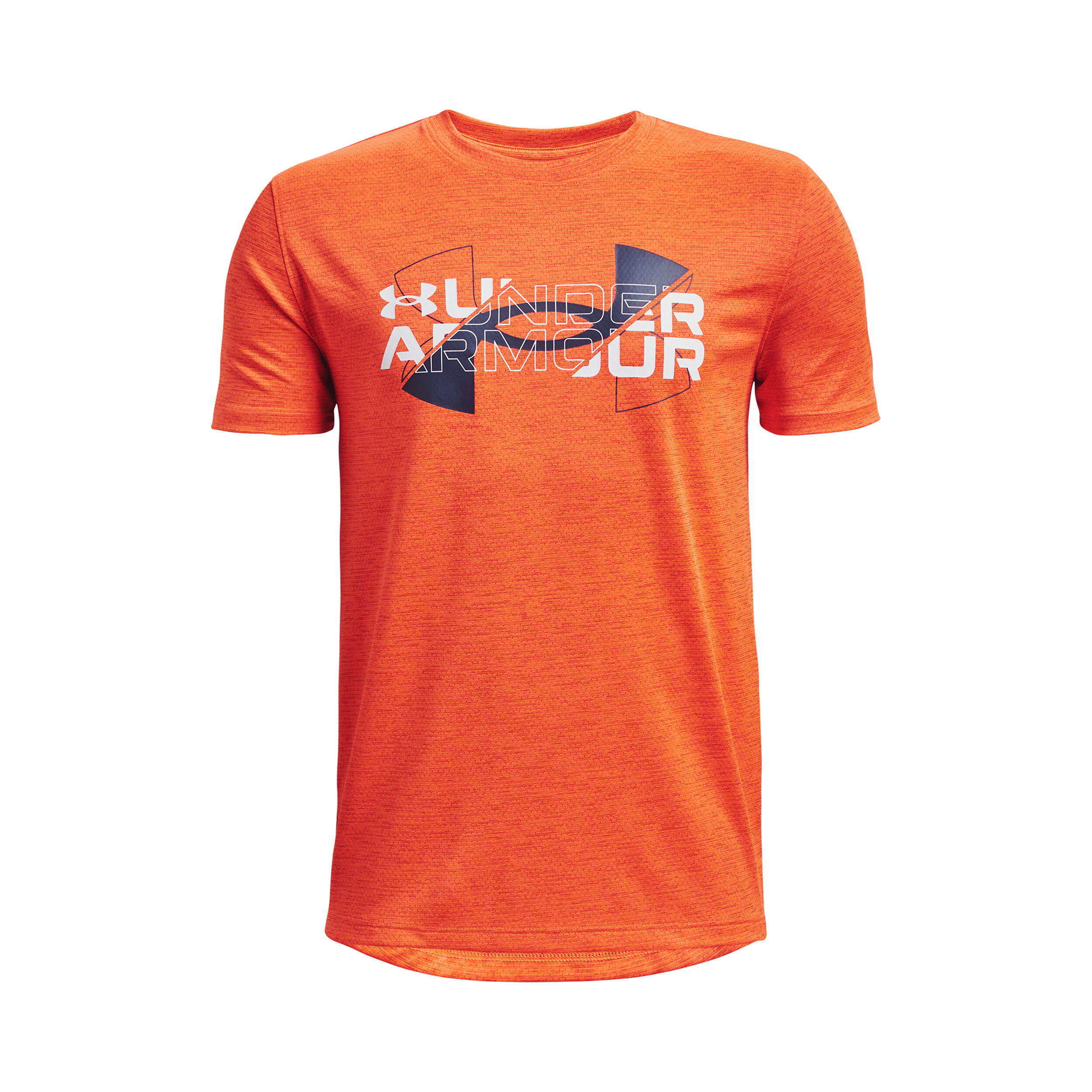 Under armour orange shirt outlet