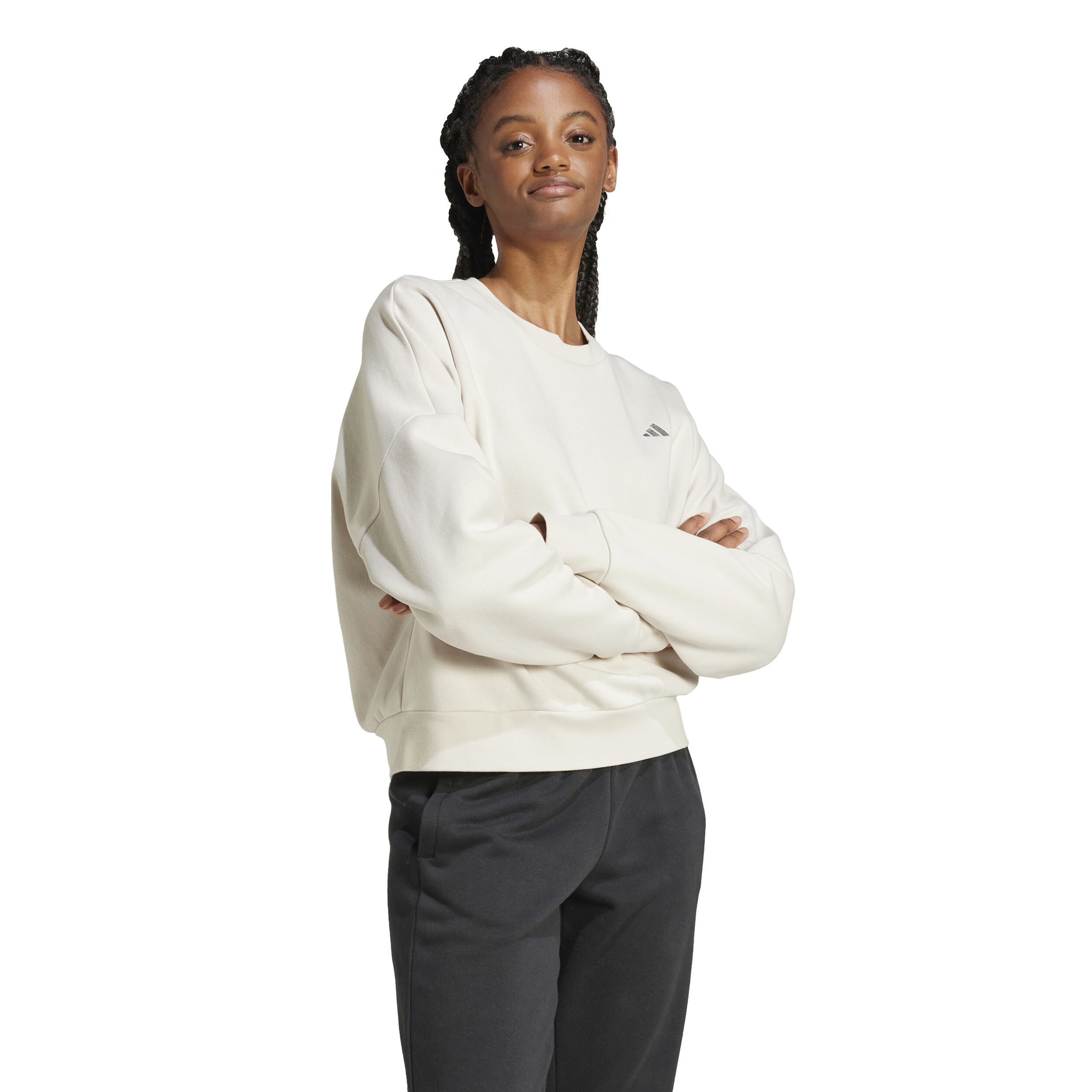 Buy adidas Feel Cozy Sweatshirt Women Cream online Tennis Point UK
