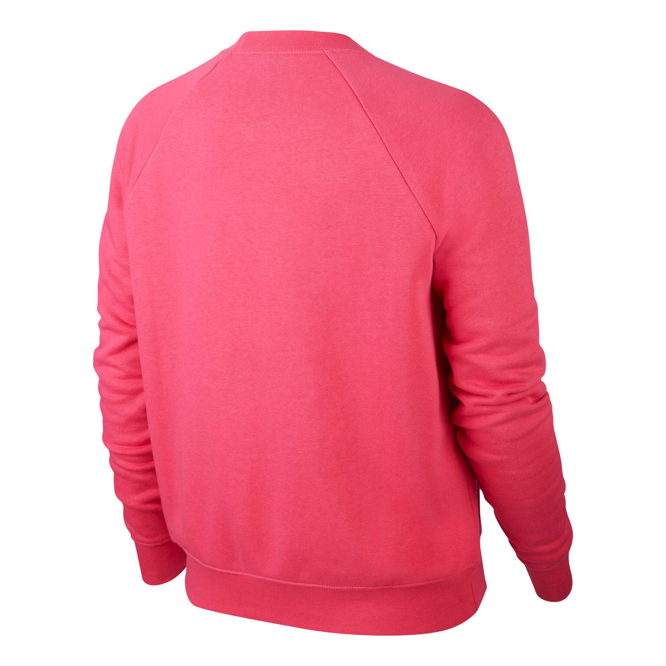 pink nike essential crew sweatshirt