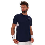 Lotto T-Shirt Lotto SQUADRA IV TEE T-Shirt Men - dark blue, white