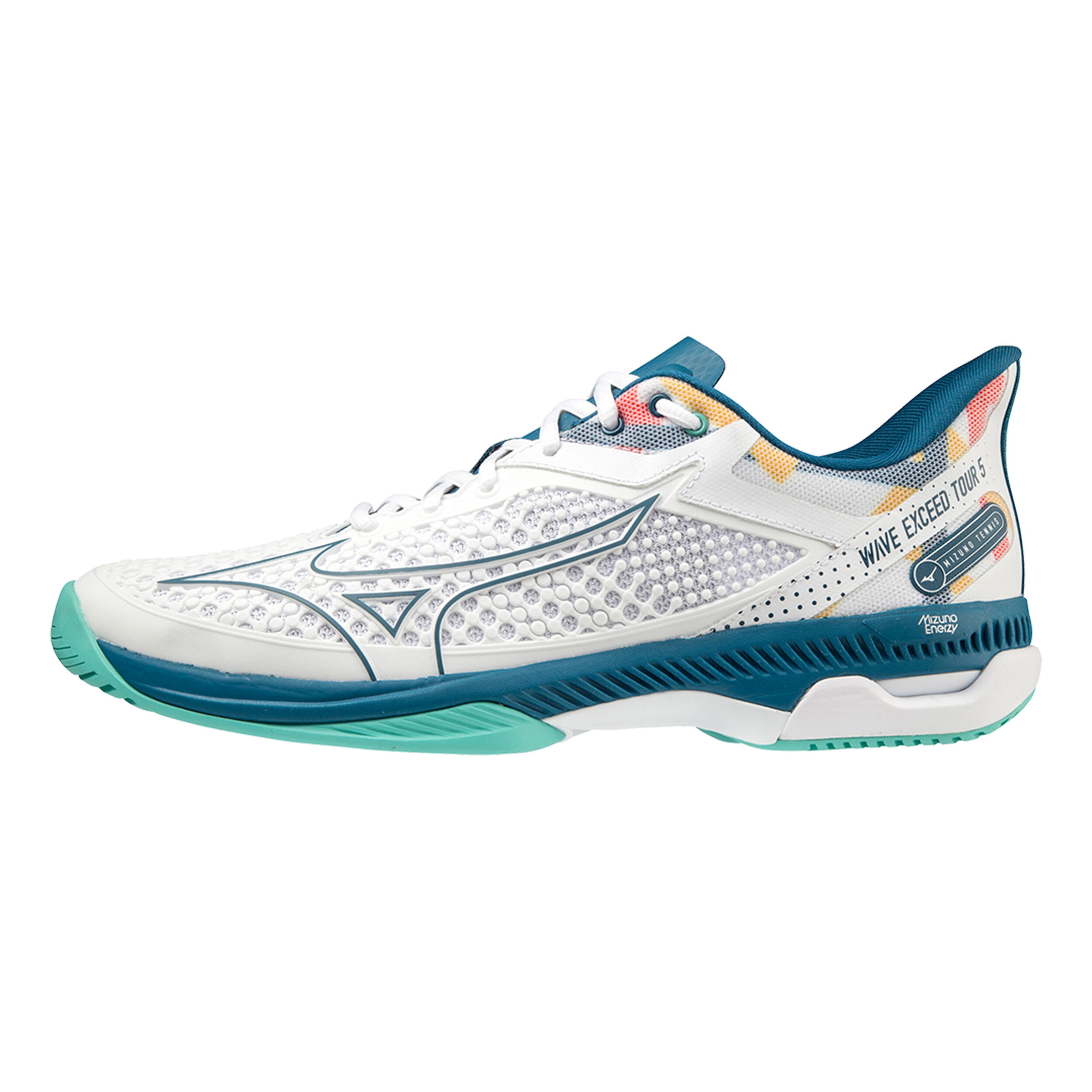 Wave Exceed Tour 5 All Court Shoe Men - White, Blue
