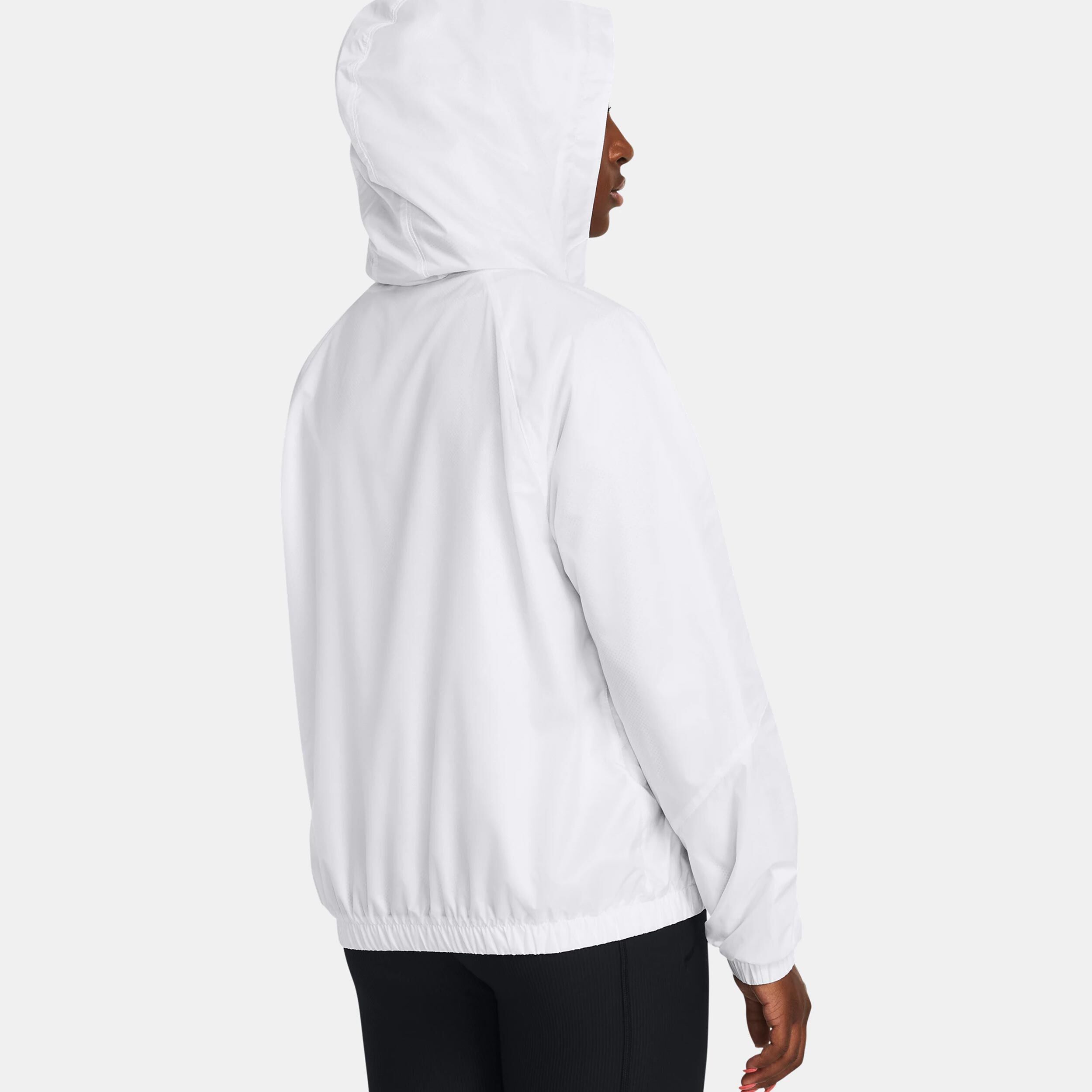 Sport Windbreaker Training Jacket Women White