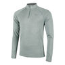 Velocity Cloudspun 1/4 Zip Running Shirt Men-Green