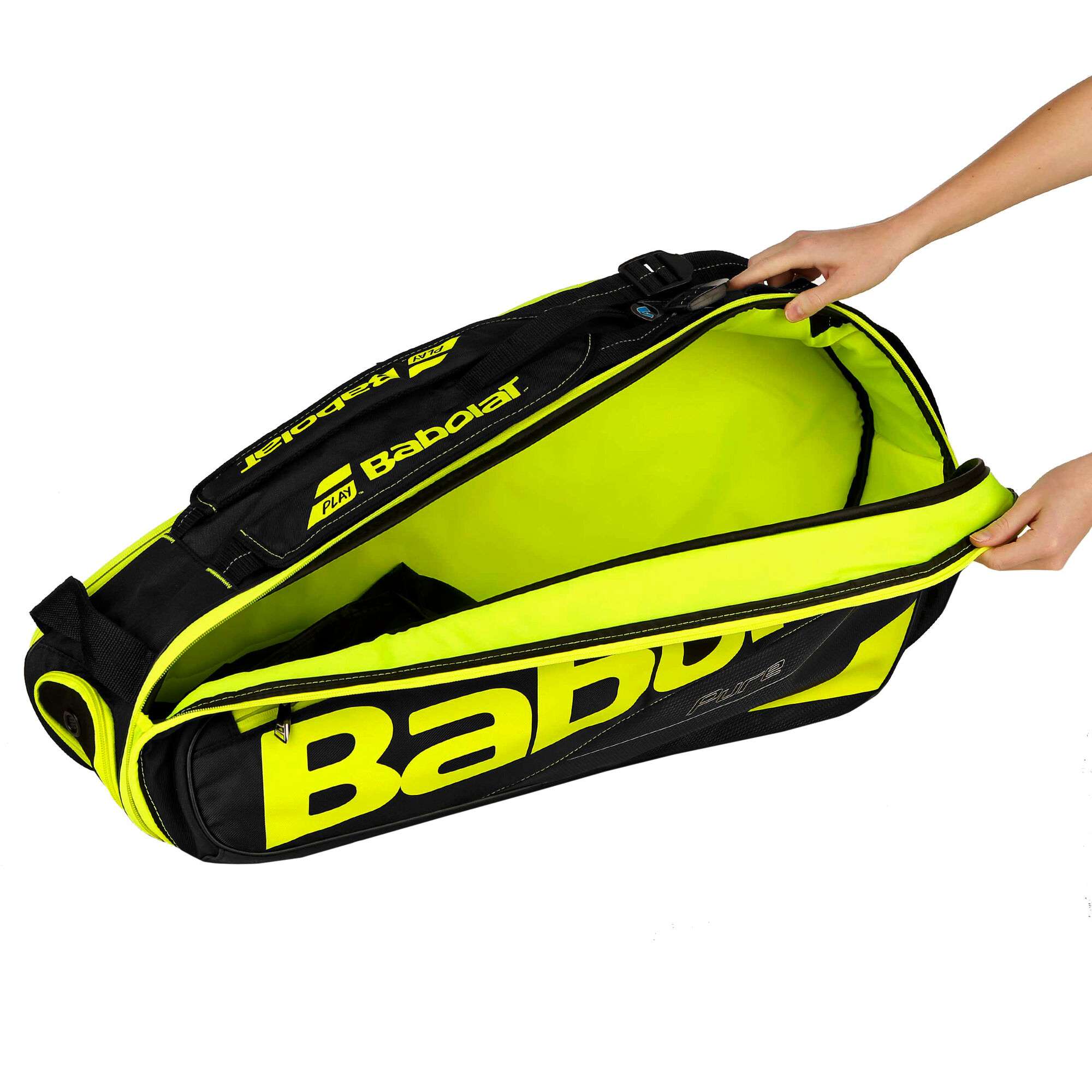 buy Babolat Pure Racket Holder X6 Racket Bag - Black ...