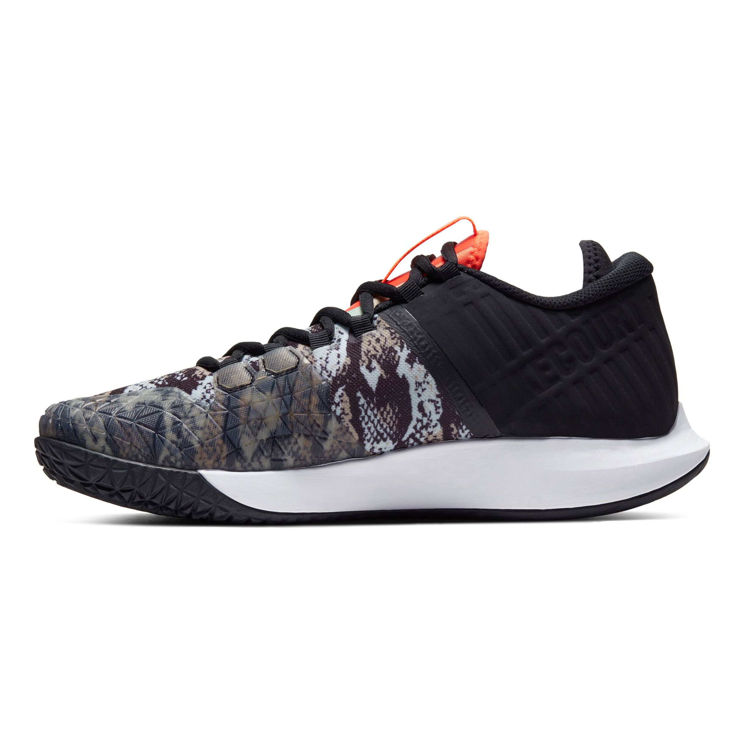 Men's air zoom zero online tennis shoes - black/red/white