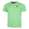 Crew Inside Out V-Neck T-Shirt Men-Neon Green,Dark Blue