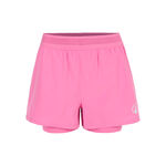 Quiet Please Tennis apparel Quiet Please Rematch 2in1 Shorts Women - pink, white