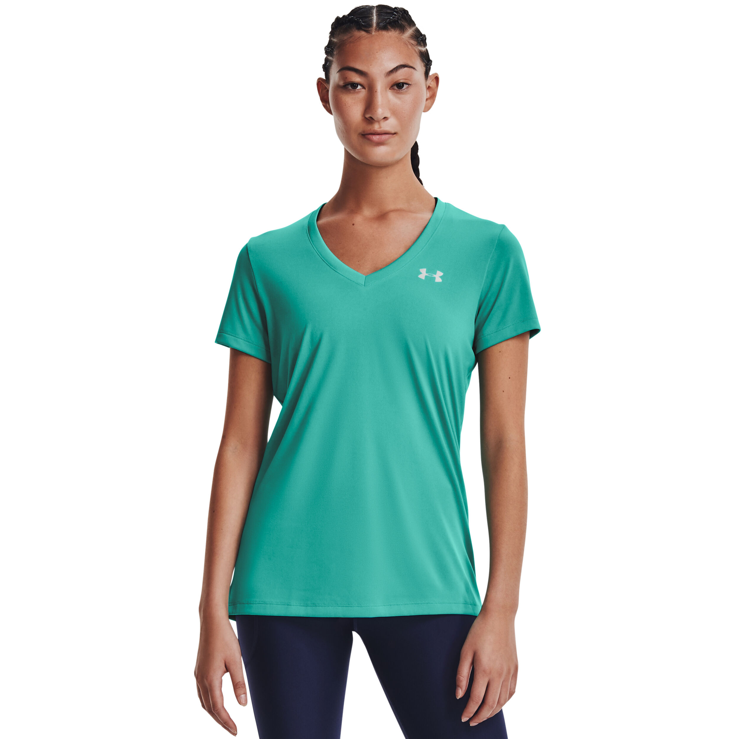 Under armour t shirts women hot sale green
