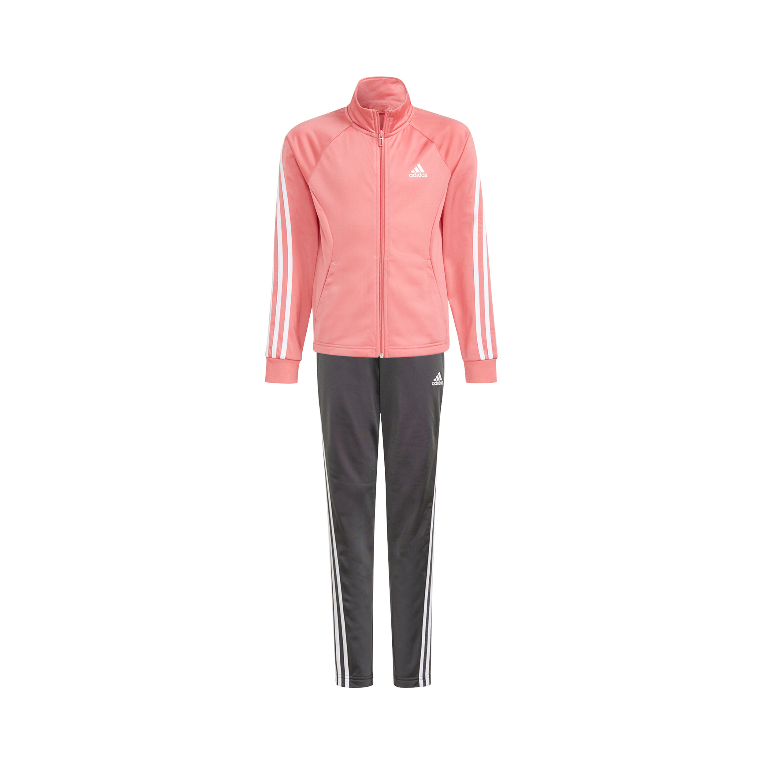 Buy adidas Team Tracksuit Girls Pink Dark Grey online Tennis Point UK