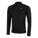 Puma Clothing Puma Velocity Cloudspun 1/4 Zip Running Shirt Men-Black
