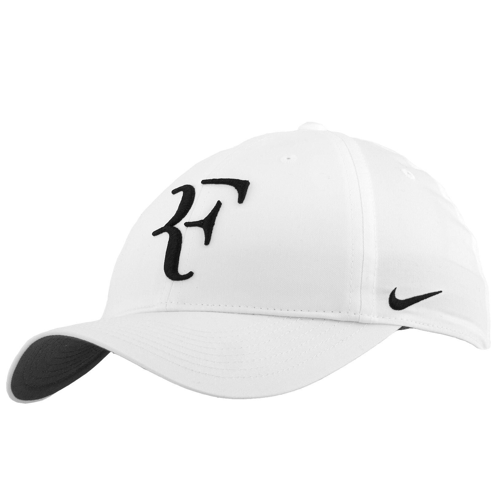 Roger Federer Hybrid Cap Men White Black