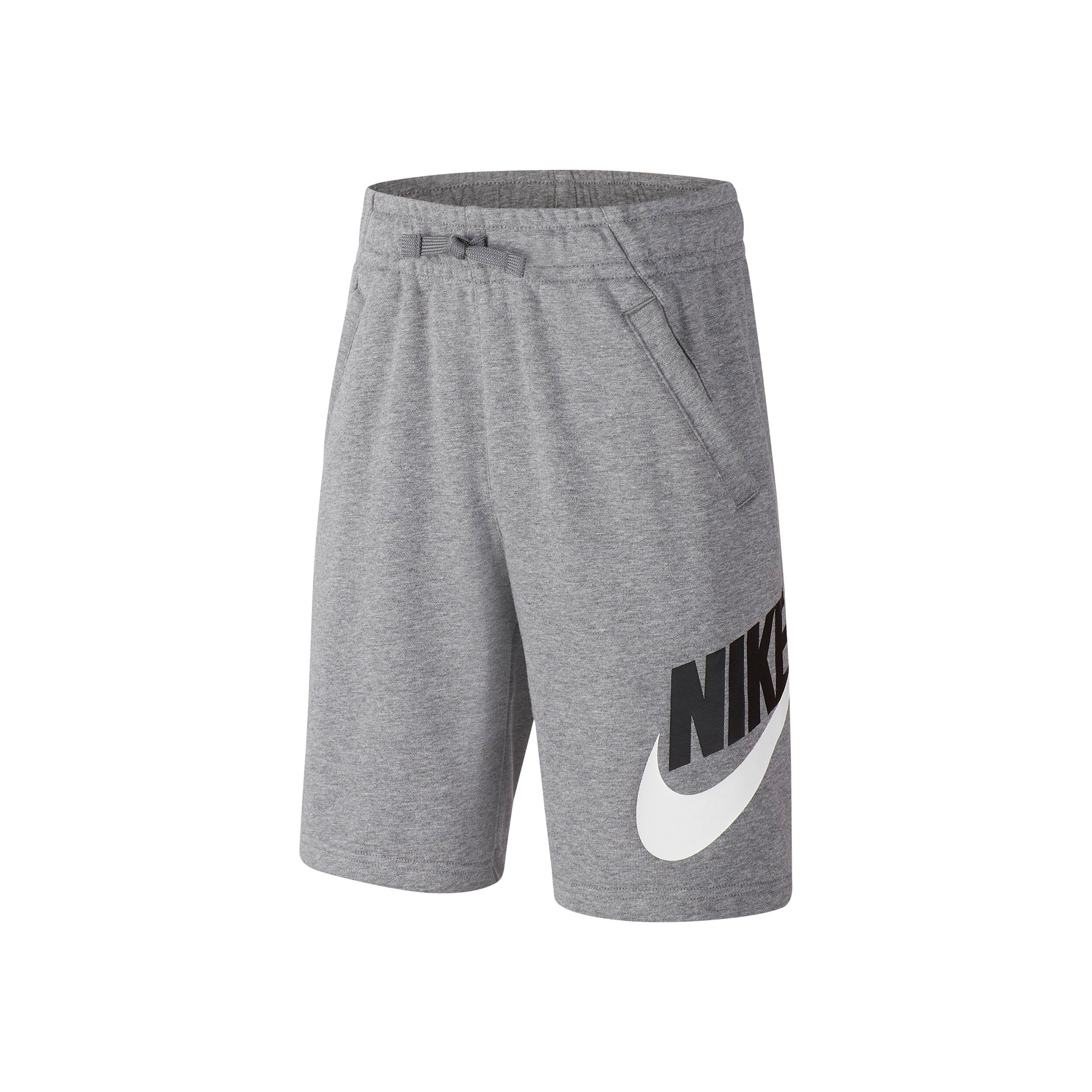 Grey nike shorts boys top