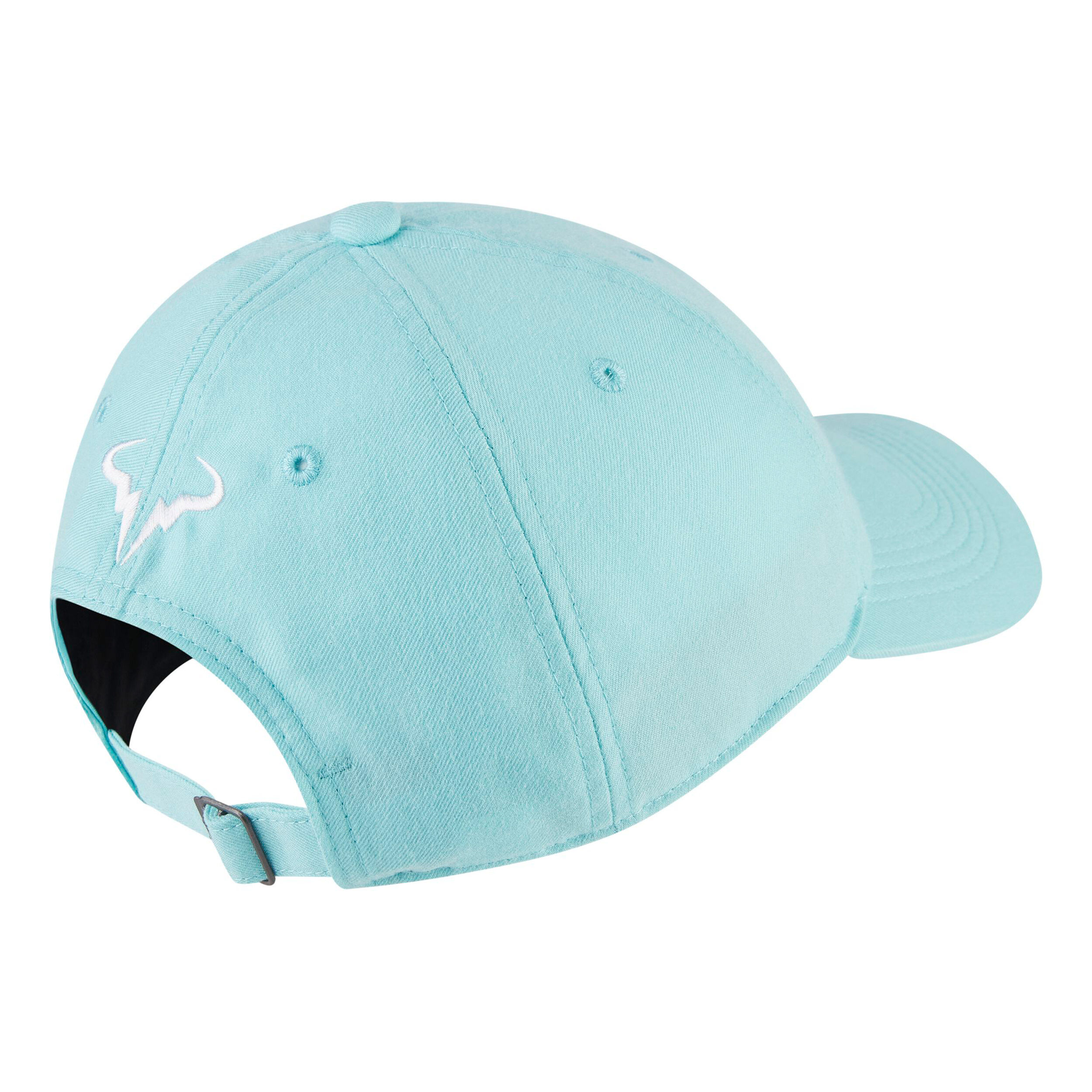 Buy Nike Rafael Nadal Court Aerobill H86 Cap Light Blue White online Tennis Point UK