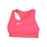 Swoosh MED Support Bra Sports Bras Women-Pink,White