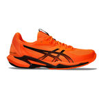 ASICS Tennis shoes ASICS Solution Speed FF 3 All court shoe Men - neon orange, black