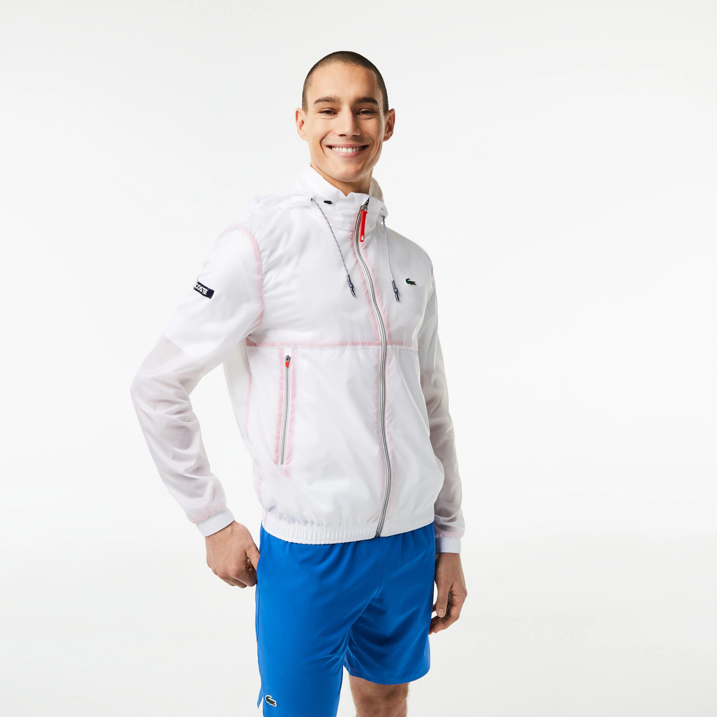Buy Lacoste Training Jacket Men White online Tennis Point UK