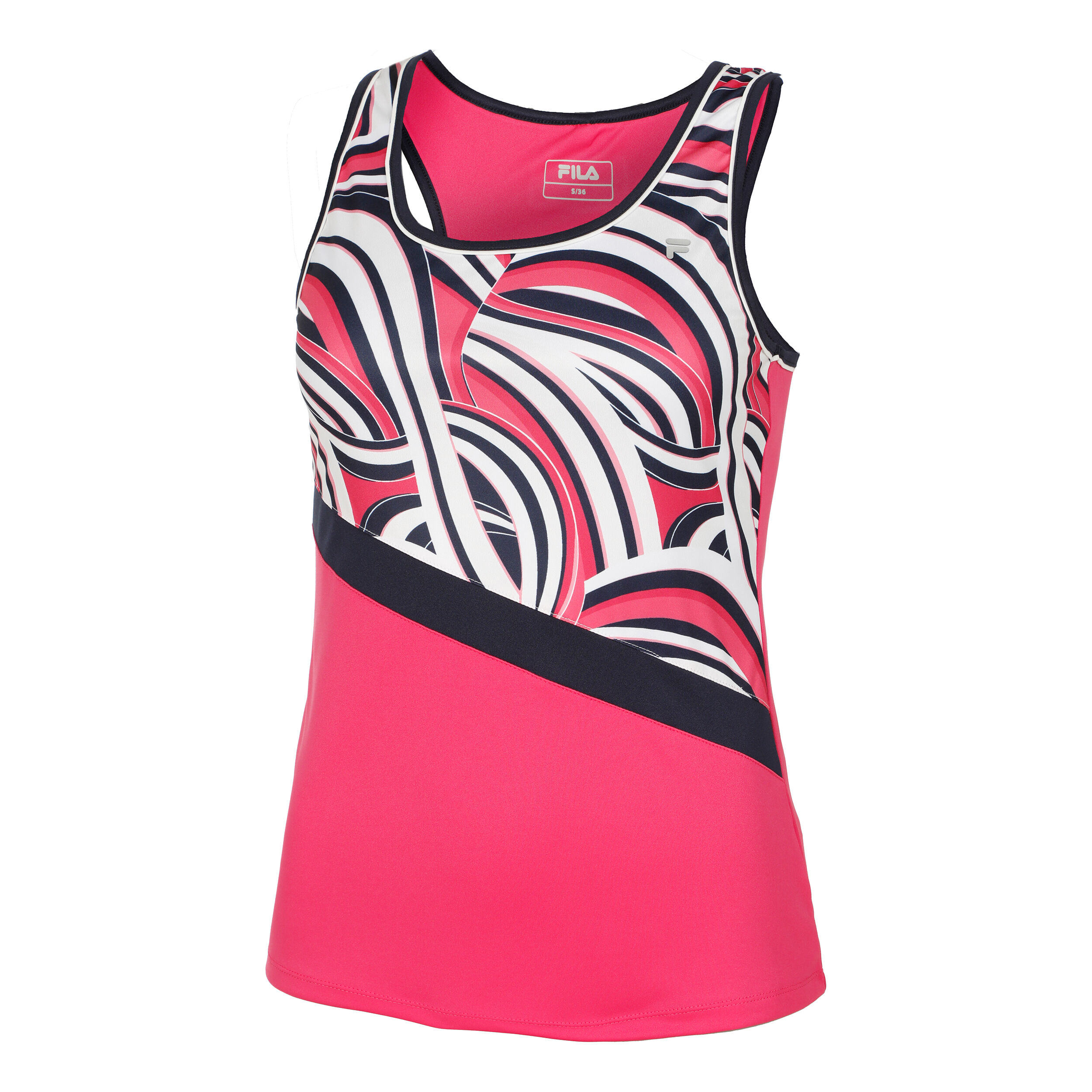 Maria Tank Top Women Pink Multicoloured